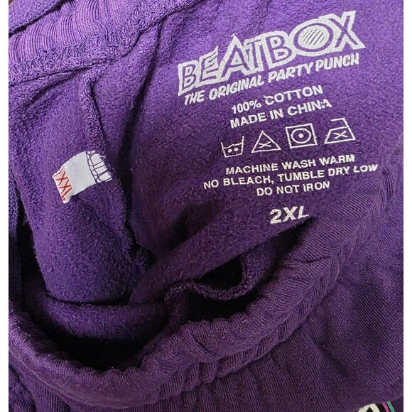 Beatbox Sweatpants Sz 2XL Purple NWT NEW - Picture 5 of 9